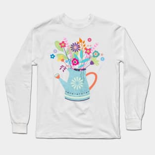 Flower watering can Long Sleeve T-Shirt